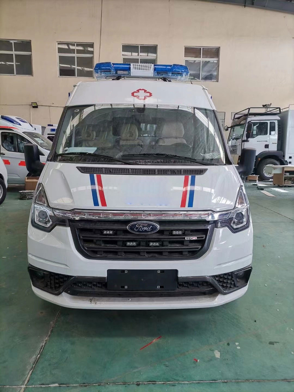 Kenderaan Diesel Ambulans FORD untuk Ambulans Stretcher