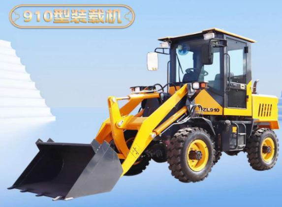 CV-910 Enjin Diesel Backhoe Loader 4x4 China Small Micro Backhoe Loader Digunakan Backhoe Loader untuk Dijual