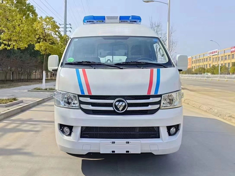 FOTON G7 Peralatan Ambulans Ven Tilator Kereta Ambulans Perubatan Baru