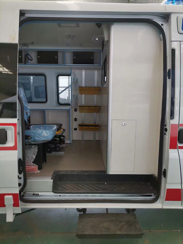 Kenderaan Diesel Ambulans FORD untuk Ambulans Stretcher