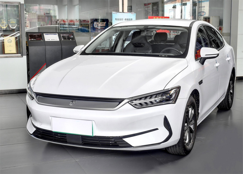 Model Edisi Perjalanan BYD Qin plus 2021 EV 400KM