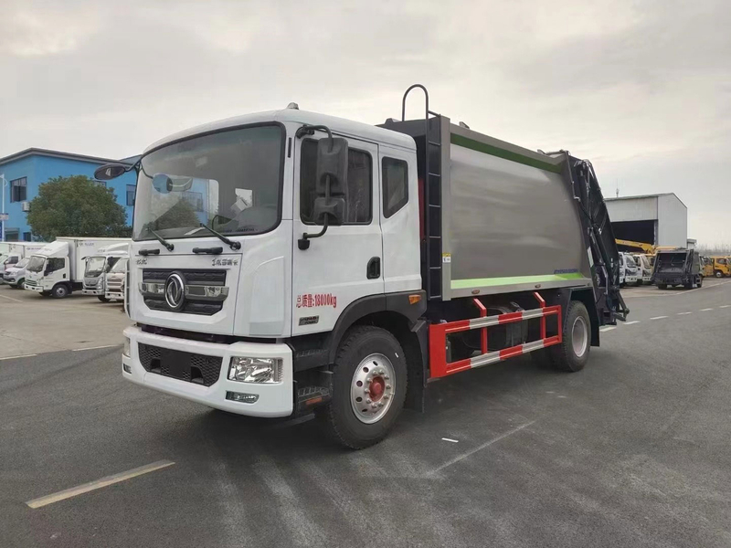 Lori Sampah Pemadat Dongfeng 12 CBM