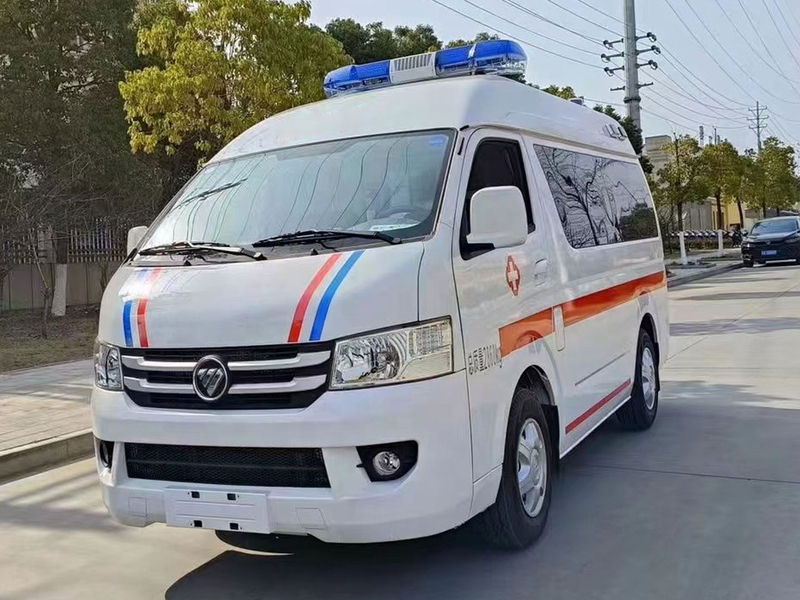 FOTON G7 Peralatan Ambulans Ven Tilator Kereta Ambulans Perubatan Baru